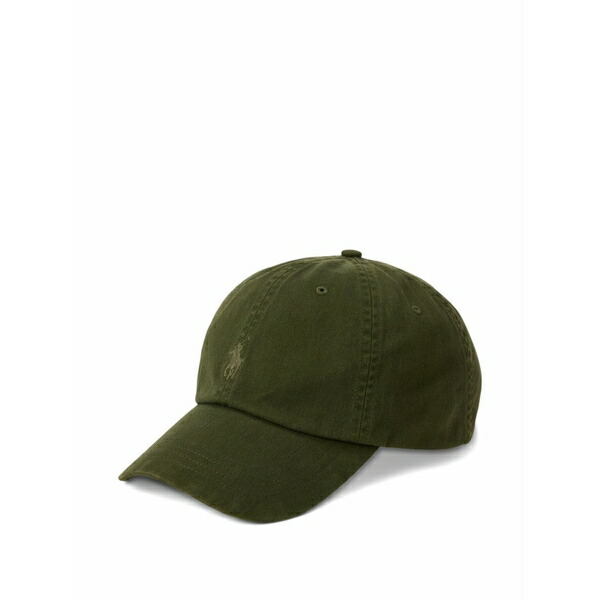 ラルフローレン メンズ かぶり笠 佩び物 Garment-dyed cap Green