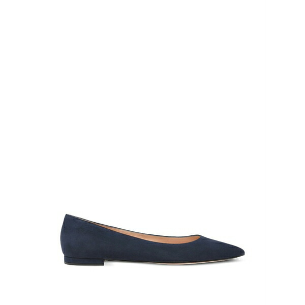 ジャンヴィト ロッシ レディース サンダル シューズ Gianvito pointed-toe ballet flats Blue