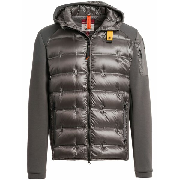 パラジャンパーズ メンズ 上衣＆上衣 アウター Contrasting-fabric jacket  Grey