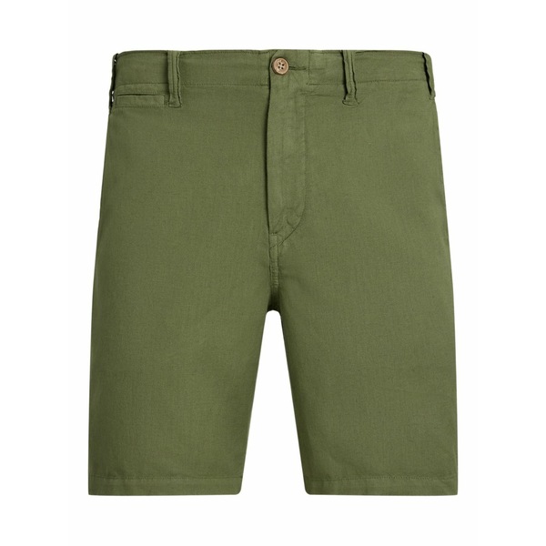 ラルフローレン メンズ 心地好いズボン下 ボトムス Slim-cut chino shorts Green