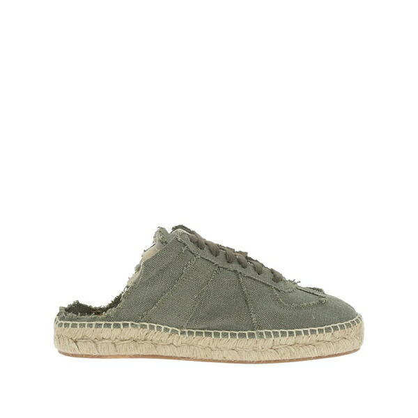 マルタンマルジェラ レディース サンダル シューズ Distressed mules Green｜asty