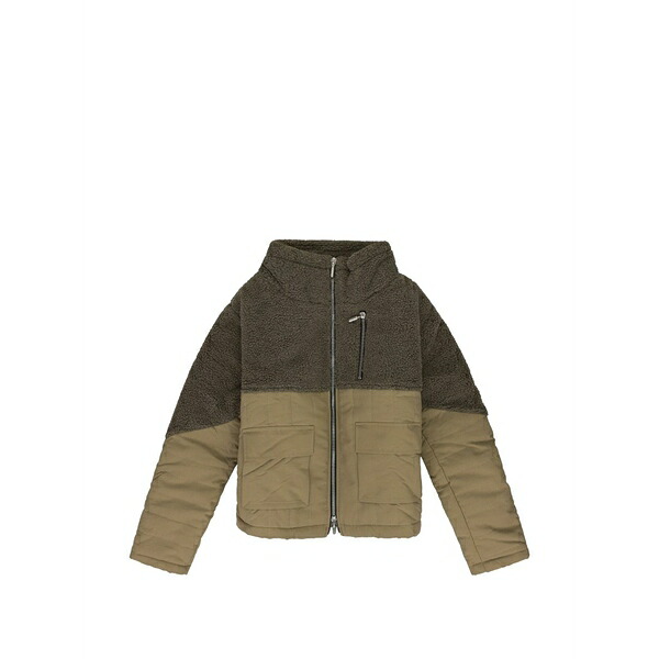 ルード メンズ 上衣＆上衣 アウター Two-tone jacket Green