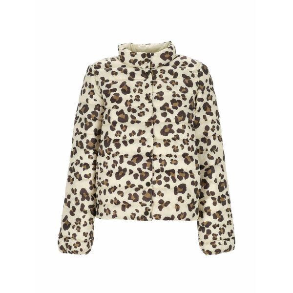 マレーラ レディース 上衣＆上衣 アウター Leopard-print quilted jacket White
