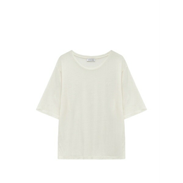 アニービン レディース Tシャツ トップス Margo short-sleeved t-shirt Neutrals｜asty