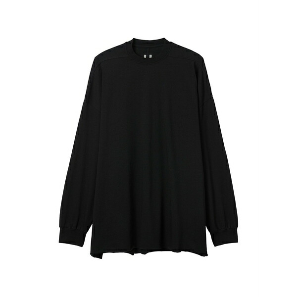 リックオウエンス メンズ パーカー・スウェットシャツ アウター Long sleeve crewneck sweatshirt Black