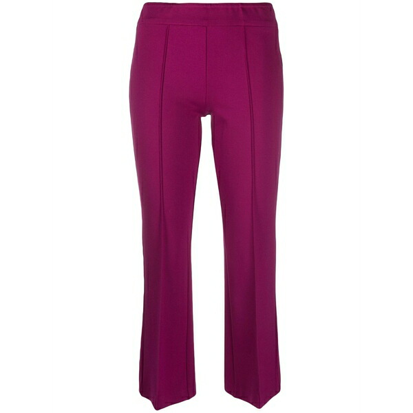 ブランカ ヴィータ レディース 心地よいズボン下 ボトムス Mid-rise cropped trousers Purple