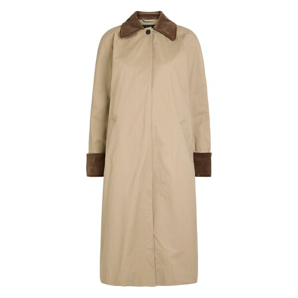 レイルズ レディース 厚地の外套 アウター Levy corduroy-detail coat Neutrals