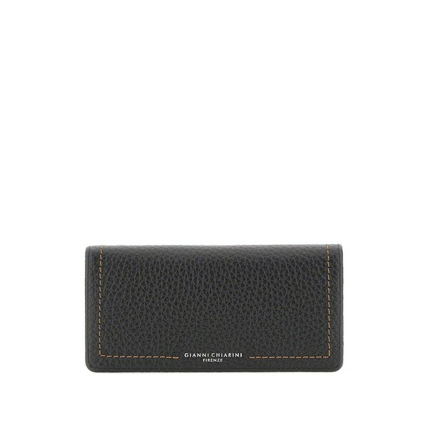 ジャンニ・キアリーニ レディース 紙入れ 付属品 Logo-print wallet Black