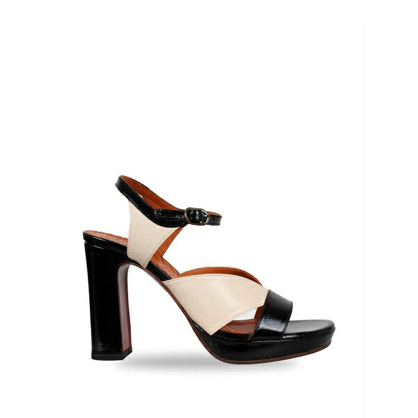 チエミハラ レディース サンダル シューズ Cale ankle-strap sandals Black