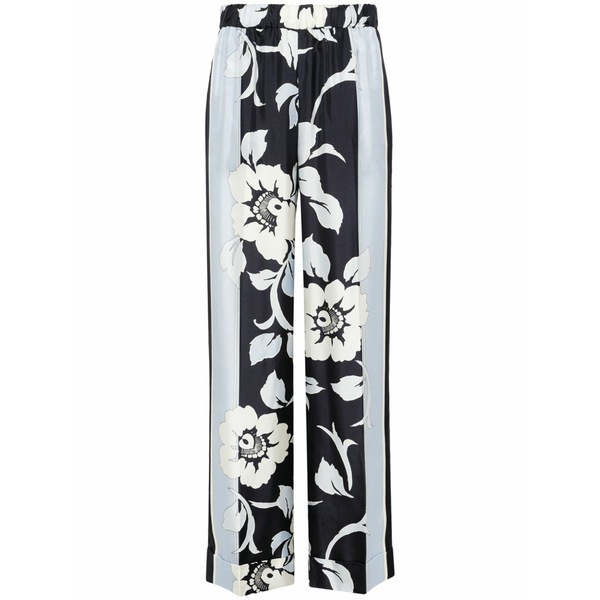 パロッシュ レディース カジュアルパンツ ボトムス Wide-leg silk trousers Blue｜asty 64,240円