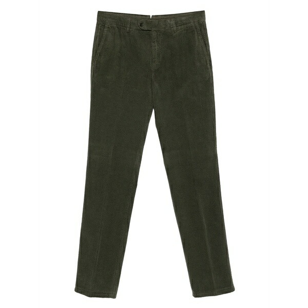 アスペジ メンズ カジュアルパンツ ボトムス Corduroy trousers Green｜asty