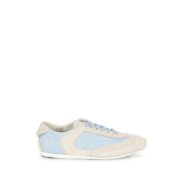 エルマンノ シェルヴィーノ レディース スニーカー シューズ Brogue-detail scalloped sneakers Blue