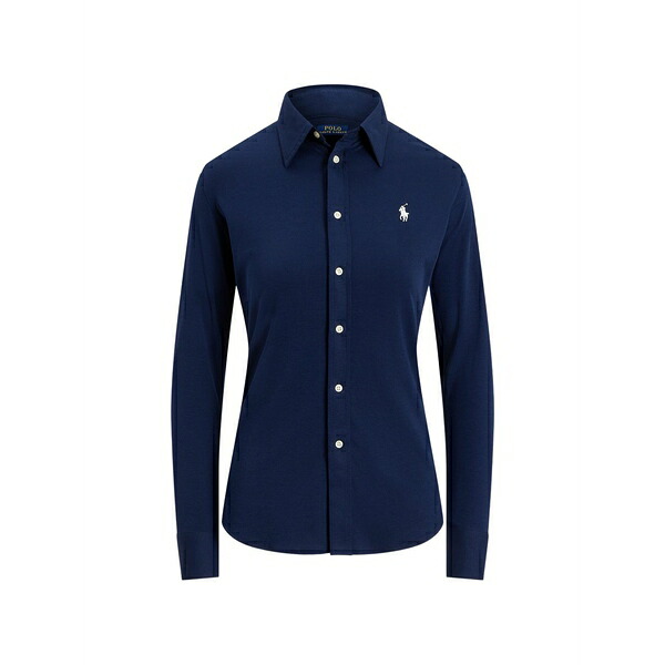 ラルフローレン レディース プルオーバー トップス Polo pony cotton shirt Blue