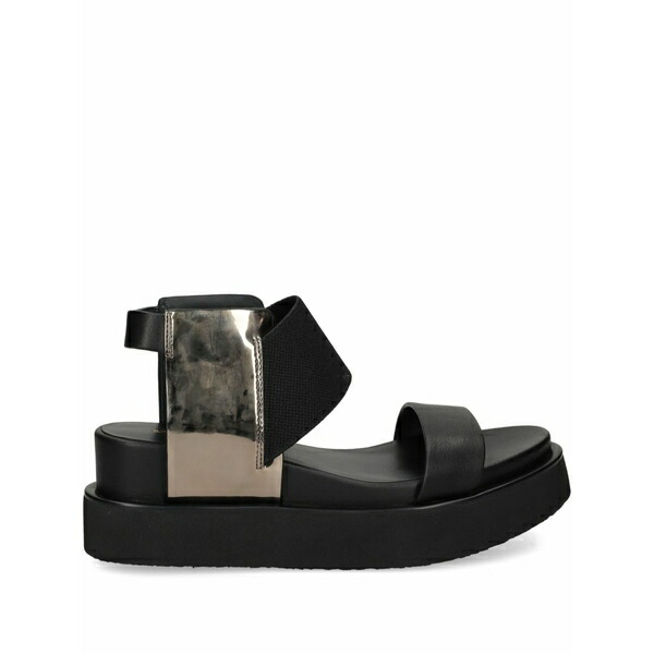 ユナイテッド素っぽんぽん レディース サンダル シューズ 65粍 rico sandals  Black