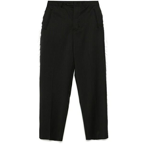 パウラ メンズ 心地好いズボン下 ボトムス Troy trousers Black