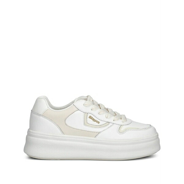 ブラウアー レディース スニーカー シューズ Emery leather sneakers White