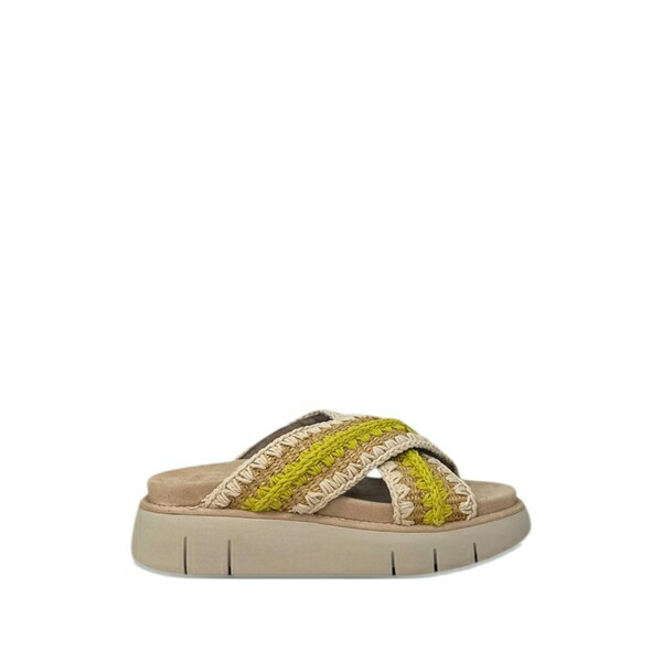 モウ レディース サンダル シューズ Bounce platform sandals Neutrals