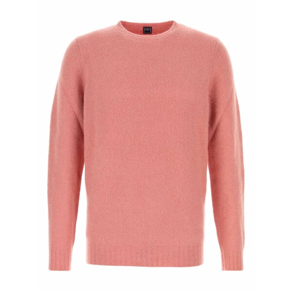 フェデーリ メンズ 編み物\u0026プルオーバー アウター Wool-blend sweater Pink