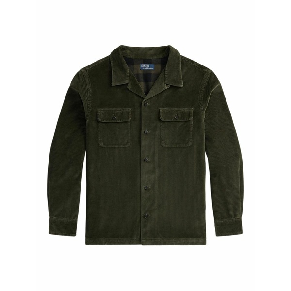 ラルフローレン メンズ プルオーバー トップス Corduroy long-sleeve shirt Green
