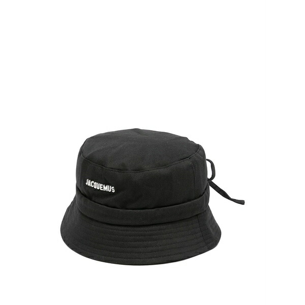 ジャクエムス メンズ かぶり笠 佩び物 Le bob gadjo bucket hat Black