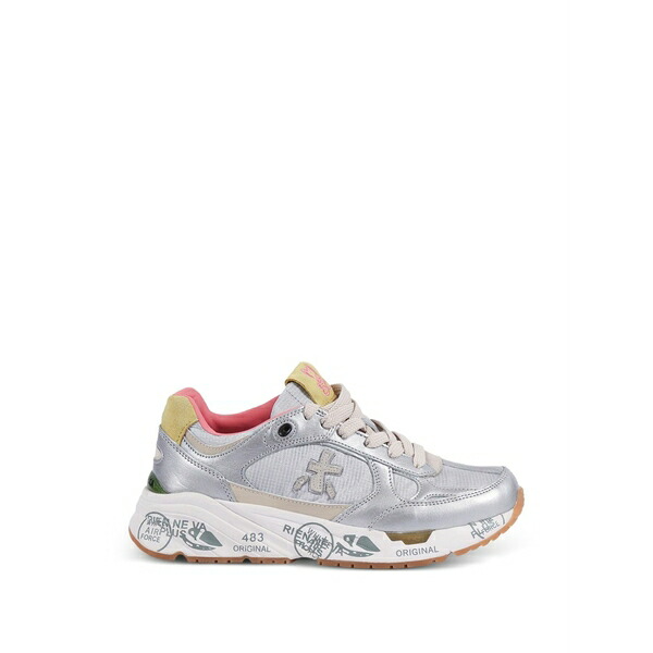 プレミアータ レディース スニーカー シューズ Mased sneakers Silver