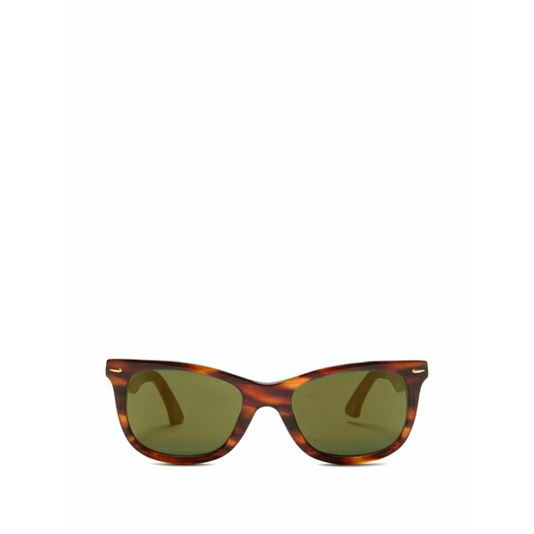 アクネ ストゥディオズ メンズ サングラス・アイウェア 付属物 Square-frame sunglasses Brown