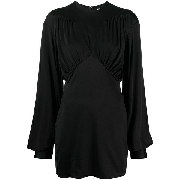 ジ アティコ レディース 衣裳 トップス Judy split-sleeve minidress Black