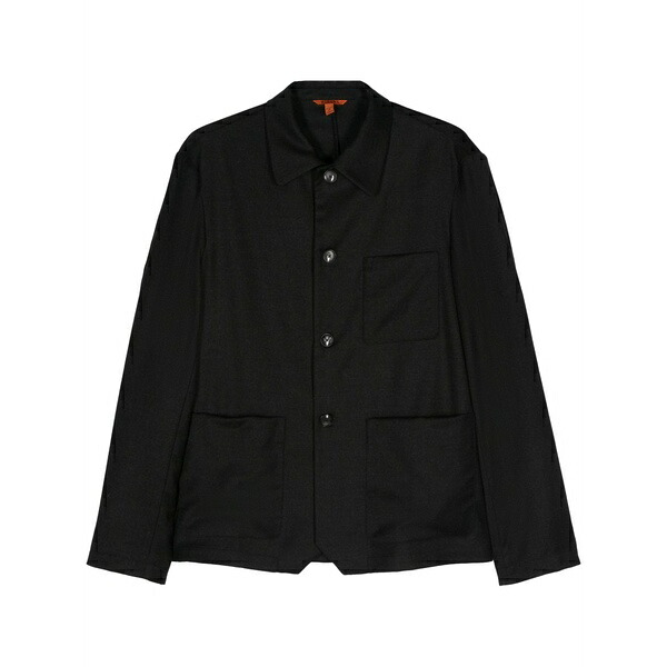 バレナ メンズ 上衣＆上衣 アウター Visal shirt jacket Black