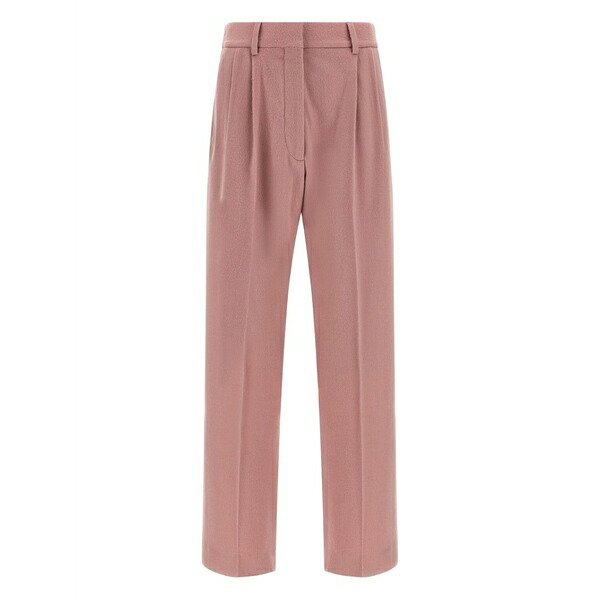 ブレイズ ミラノ レディース 心地よいズボン下 ボトムス Pleated tailored trousers Pink