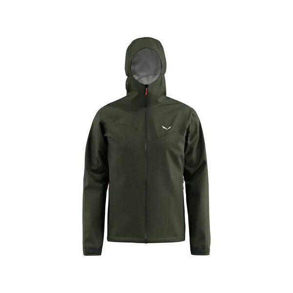 サレワ メンズ 厚地の外套 アウター Hooded jacket Green