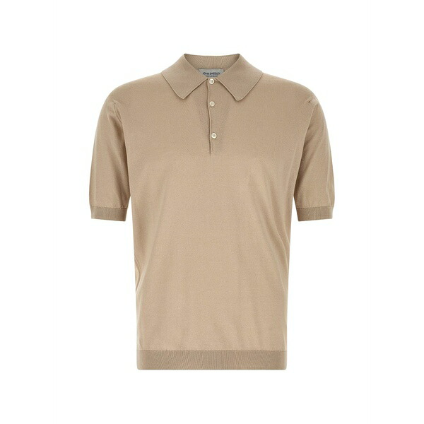 ジョンスメドレー メンズ スポーツシャツ トップス Isis polo shirt Neutrals