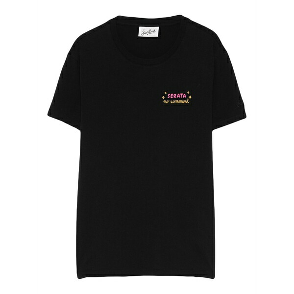 エムシーツーセイントバース レディース プルオーバー トップス Emilie t-shirt Black