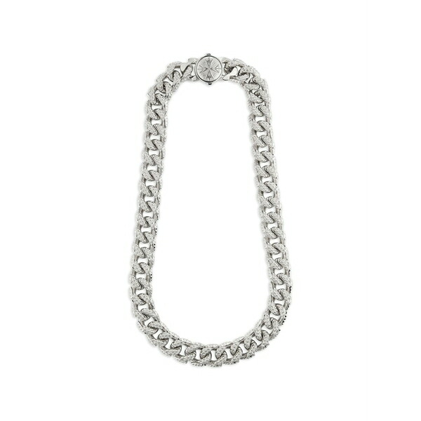 エマニュエレ ビコッキ メンズ 首飾り・チョー鉄道車両 付属物 Studded curb-chain necklace Silver