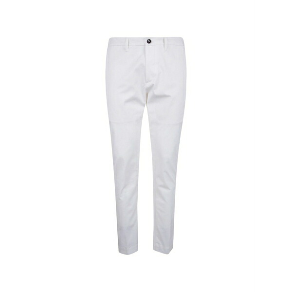 野球クラブ はたご屋 ザ 昼まえ メンズ 心地好いズボン下 ボトムス Logo-patch trousers White