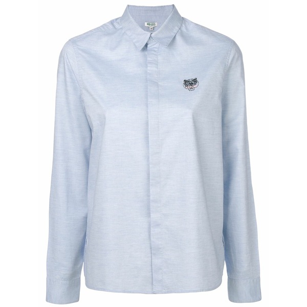 ケンゾー レディース プルオーバー トップス Tiger crest shirt Blue