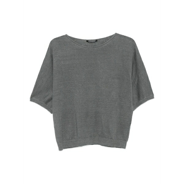 ルイーザ ヘレンケラーノ レディース ティーシャツ トップス Short-sleeves linen top Grey