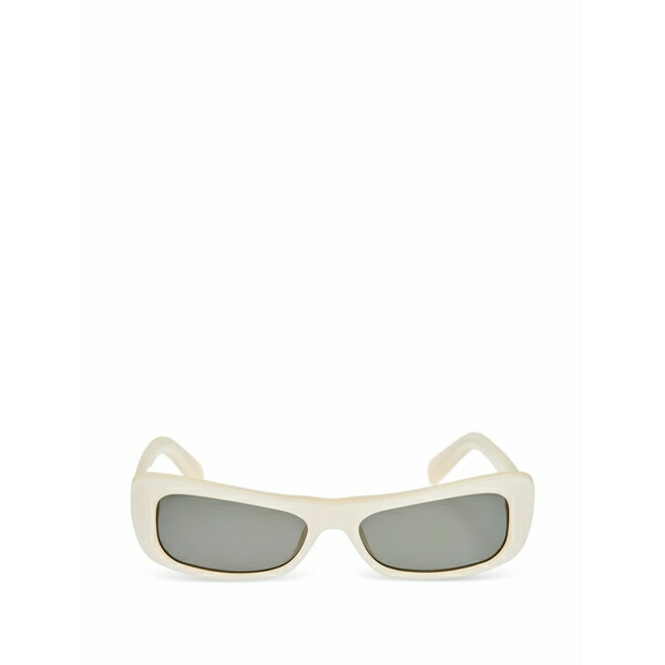 ジャクエムス メンズ サングラス・アイウェア 佩び物 Capri cat-eye sunglasses White