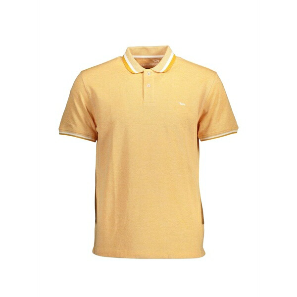 ハーモント \u0026 知恵袋 メンズ スポーツシャツ トップス Contrast-tipping cotton polo shirt Orange