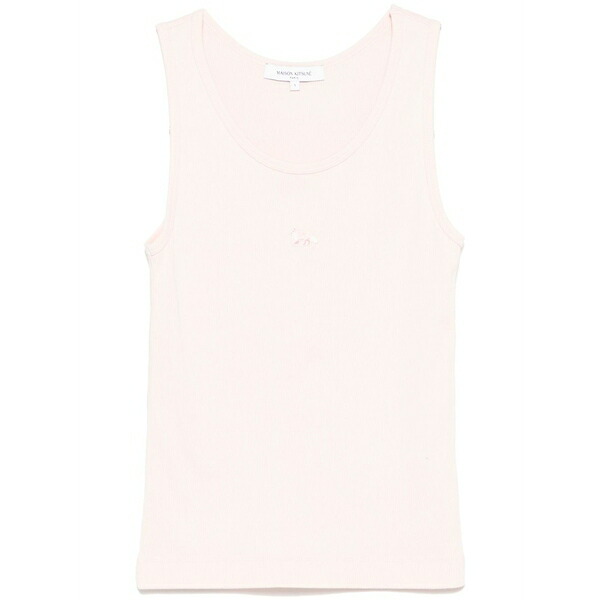 住み家 稲荷 レディース カットソー トップス Baby fox-patch tank top Pink