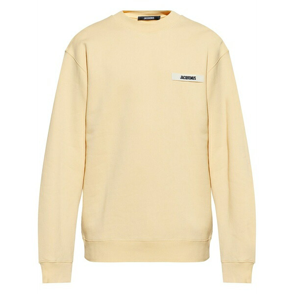 ジャクエムス メンズ パーカー・スウェットシャツ アウター Logo-patch sweatshirt  Neutrals