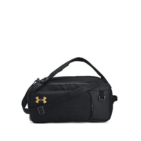 アンダーアーマー メンズ バックパック・リュックサック バッグ Logo-embroidered backpack Black