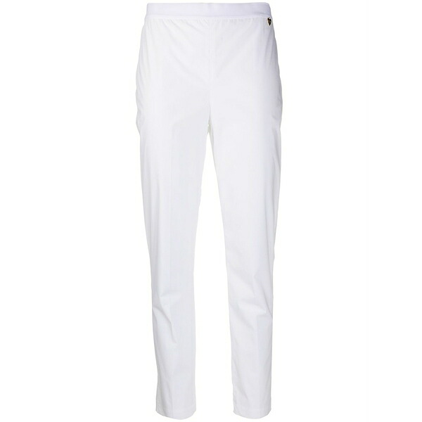 ツイン仕掛ける レディース 心地好いズボン下 ボトムス Slim-fit trousers White レディースファッション-ボトムス-パンツ
