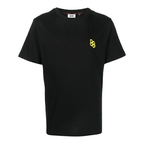 ジーシーディーエス メンズ Tシャツ トップス Graphic-print cotton t-shirt Black｜asty