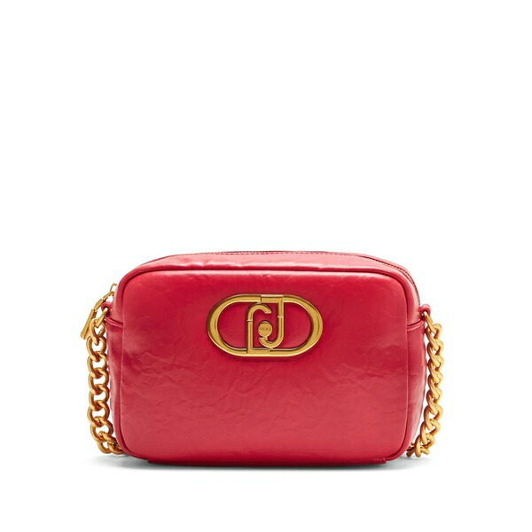リュージョー レディース ショルダーバッグ 御徒面子 Lapuffy cross body bag Red