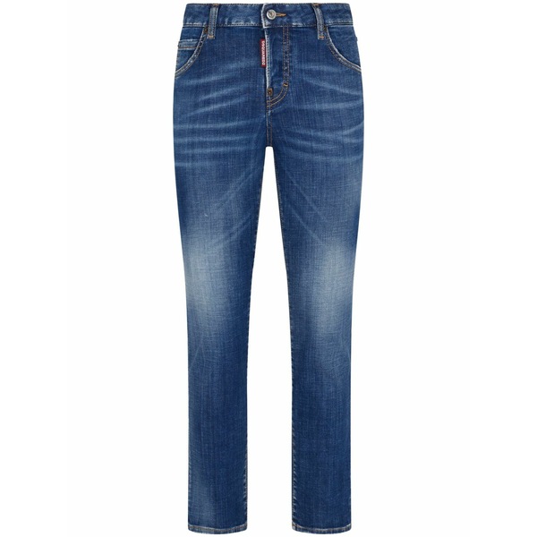 ディースクエアード レディース デニムパンツ ボトムス Slim-leg jeans Blue｜asty
