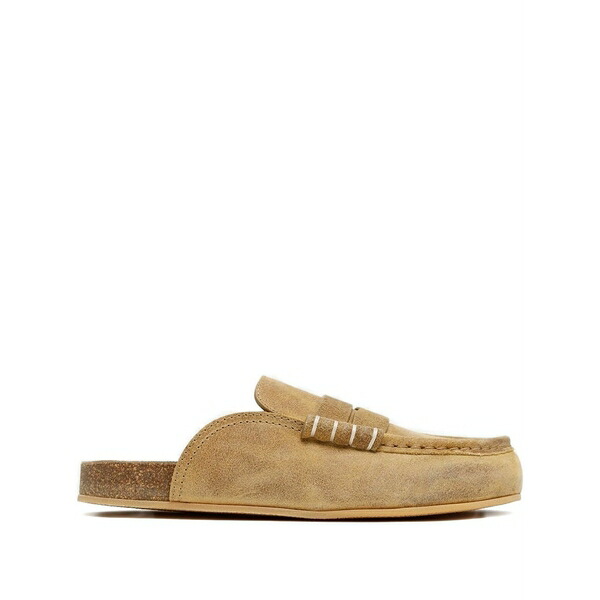 J.W.アンダーソン メンズ サンダル シューズ Stitch-detail mules Neutrals