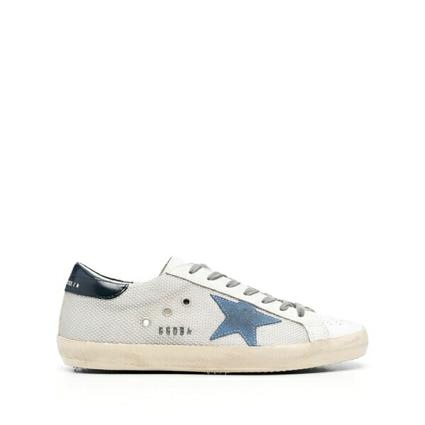 ゴールデングース メンズ スニーカー シューズ Super-star leather sneakers White|asty
