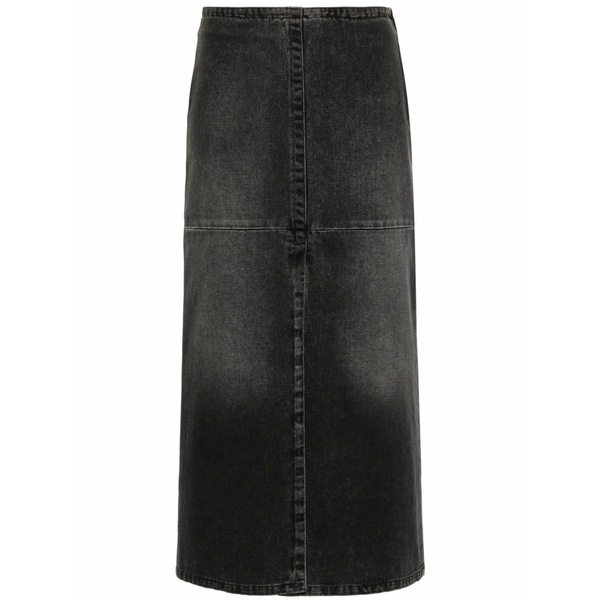 マルタンマルジェラ レディース スカート ボトムス Denim midi skirt Grey|asty