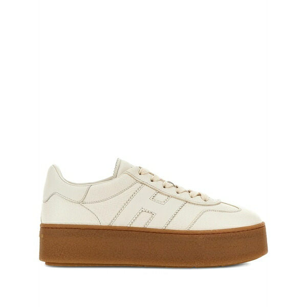 ホーガン レディース スニーカー シューズ H698 platform sneakers Neutrals｜asty