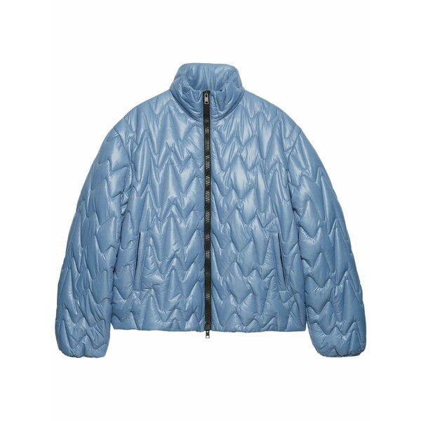 エムエスジイエム メンズ ジャケット&ブルゾン アウター Quilted padded jacket Blue|asty